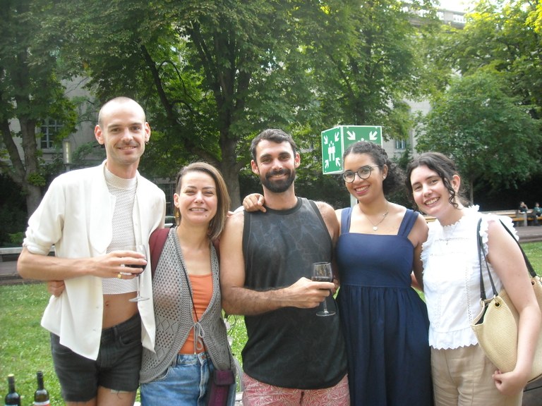 American Studies Graduate Students and Alumni at the Summer 2022 Alumni Meeting (photo: Eva Boesenberg)